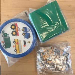Construction theme party supplies